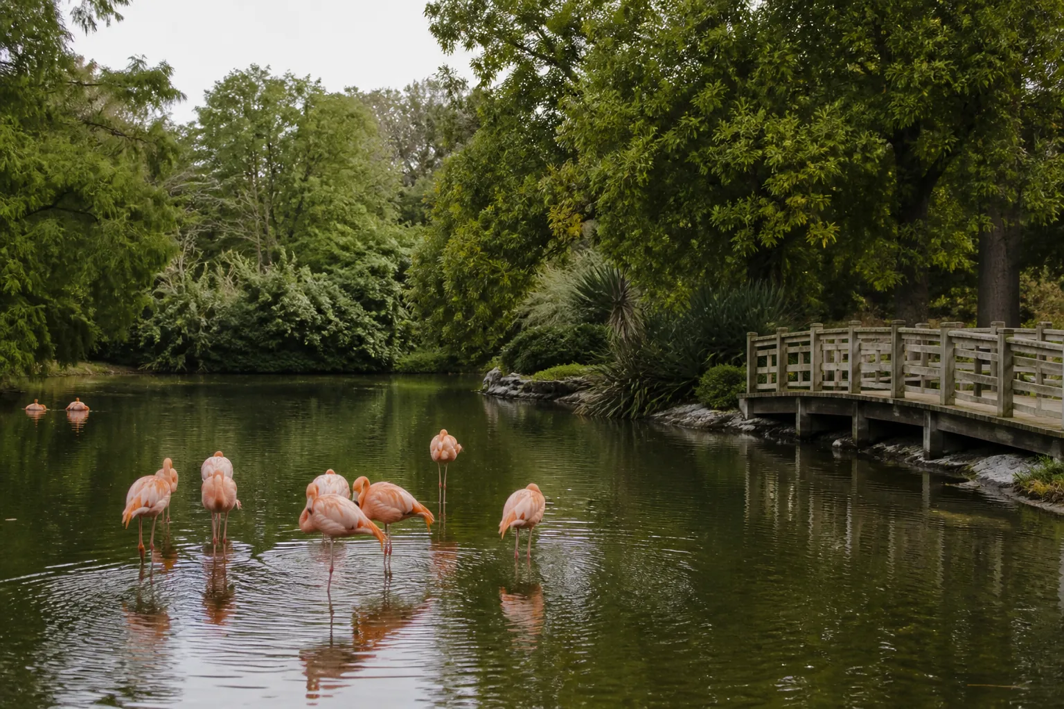 Chessington grounds as a zoo-park day
